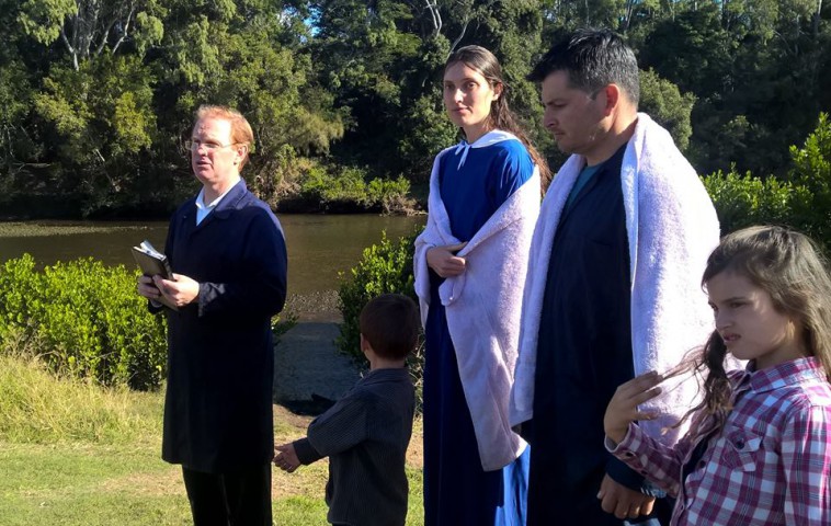Sarah and Manuel Bellina__Qld Baptism